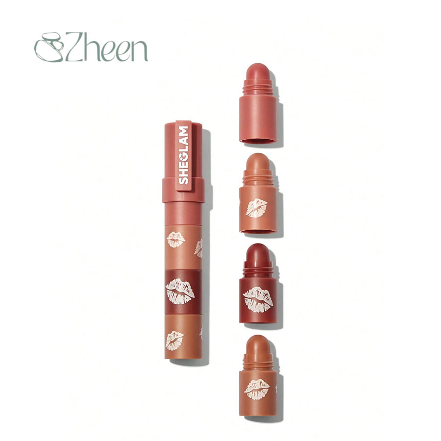 رژ لب جامد چهار طبقه شیگلم - mega lip stacks